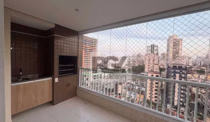 Apartamento com 3 dormitórios para alugar, 111 m² por R$ 6.500,00/mês - Encruzilhada - Santos/SP