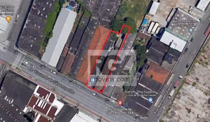 Terreno à venda, 840 m² por R$ 2.150.000,00 - Centro - Santos/SP