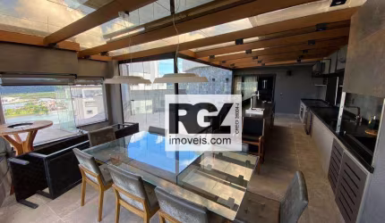 Cobertura com 4 dormitórios à venda, 680 m² por R$ 10.000.000,01 - Ponta da Praia - Santos/SP