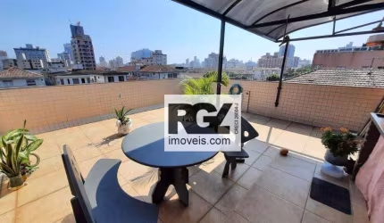 Apartamento com 4 dormitórios à venda, 180 m² por R$ 1.490.000,00 - Estuário - Santos/SP