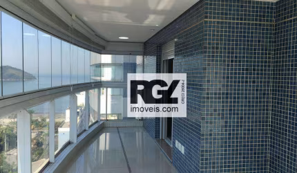 Apartamento com 4 dormitórios, 255 m² - venda por R$ 3.500.000,00 ou aluguel por R$ 27.933,00/mês - Aparecida - Santos/SP