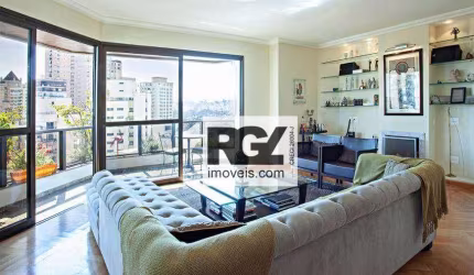 Apartamento em Moema 247m², com 4 Suítes ,4 vagas.