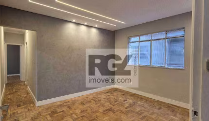 Apartamento com 2 dormitórios para alugar, 88 m² por R$ 4.200,00/mês - Embaré - Santos/SP