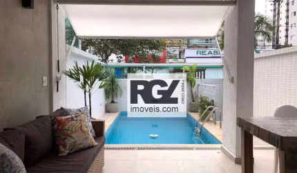 Casa com 4 dormitórios à venda, 240 m² por R$ 2.900.000,00 - Ponta da Praia - Santos/SP
