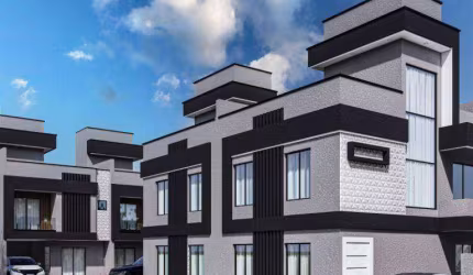 Sobrado com 3 dormitórios à venda, 104 m² por R$ 669.000,00 - Xaxim - Curitiba/PR