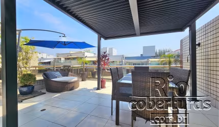 Cobertura linear à venda no Recreio. Oportunidade! Pronta para morar.