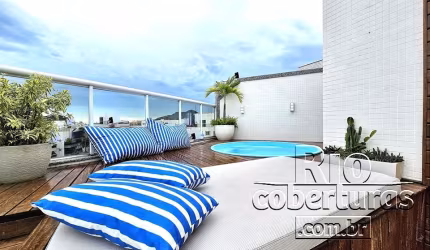 Cobertura à venda no Recreio. 3 Suítes. Pronta pra morar