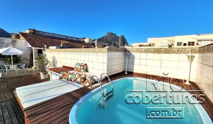 Cobertura à venda no Jardim Oceânico. Única. Duplex.