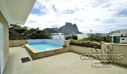 Cobertura à venda no Jardim Oceânico. Única. Duplex,