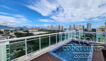 Cobertura à venda no Recreio. Reformada. Vista panorâmica