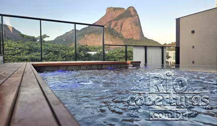 Cobertura à venda no jardim Oceânico. NOVA. Vista panorâmica