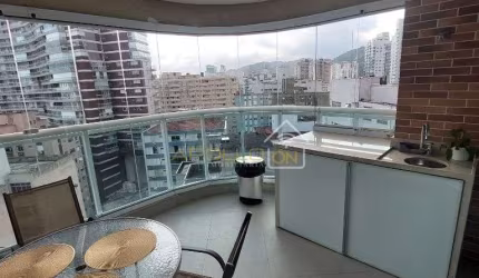 Apartamento Flat - 1 quarto - Gonzaga - Santos