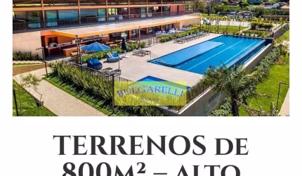 Terreno à venda em Condominio Fechado Alto Padrão com Completa area lazer e area verde, Medeiros, J