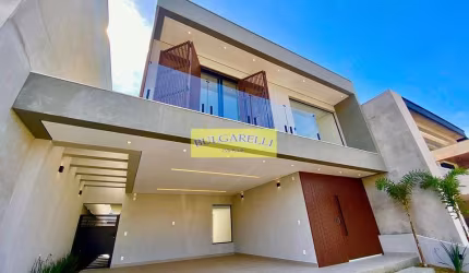 Linda Casa Nova à venda  , Alto Padrão 3 Quartos, 1 Suite, 4 Vagas, 315M²AT, CONDOMINIO BRISAS DA M