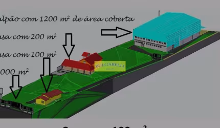 Chácara Com Galão e 2 Casas para venda e locação, Pinhal, Cabreúva, SP