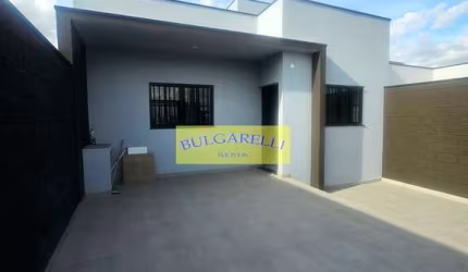 Casa Nova Terrea à venda Contendo 3 Dormitorios 1 Suite , 2 Vagas Garagem, Residencial Santa Giovan