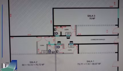 Sala Comercial em Jardinopolis para Locação