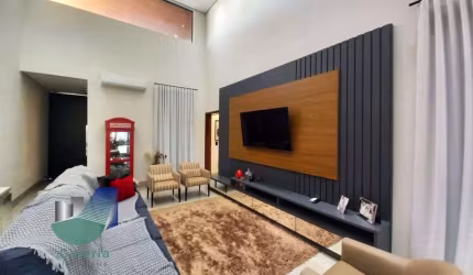 Casa em condomínio com 4 suítes para alugar, 526m² - Bonfim Paulista