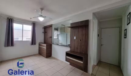 Apartamento com 2 quartos para alugar, 46m² - Bonfim Paulista