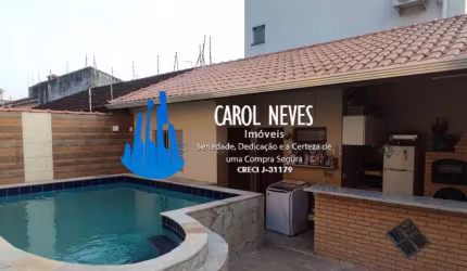 CASA 3 DORMITÓRIOS SUÍTE PISCINA FINANCIAMENTO BANCÁRIO ITANHAÉM