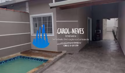 CASA 2 DORMITÓRIOS SUÍTE PISCINA LADO PRAIA FINANICAMENTO BANCÁRIO ITANHAÉM