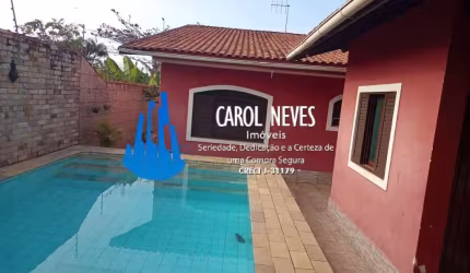 CASA 3 DORMITÓRIOS SUÍTE LADO PRAIA FINANCIAMENTO BANCÁRIO ITANHAÉM