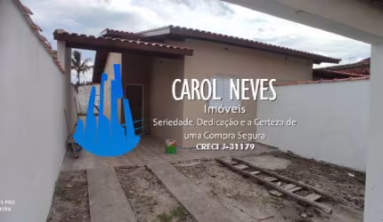 CASA NOVA 2 DORMITÓRIOS 1 SUÍTE FINANCIAMENTO BANCÁRIO ITANHAÉM