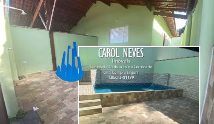 CASA NOVA 2 DORMITÓRIOS 1 SUÍTE FINANCIAMENTO BANCÁRIO PEDREIRA MONGAGUÁ