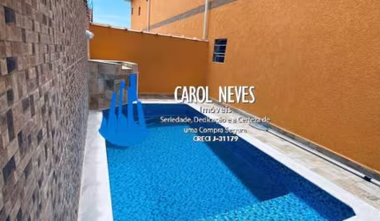 SOBRADO NOVO 2 SUÍTES PISCINA LADO PRAIA FINANCIAMENTO BANCÁRIO ITANHAÉM