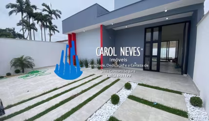 CASA NOVA 3 DORMITÓRIOS 2 SUÍTES LADO PRAIA FINANCIAMENTO BANCÁRIO ITANHAÉM