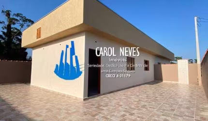 CASA NOVA 2 DORMITÓRIOS LADO PISTA FINANCIAMENTO BANCÁRIO NOVA ITANHAÉM