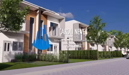 LANÇAMENTO CASA CONDOMÍNIO NOVA 2 DORMITÓRIOS 1 SUÍTE JARDIM CEL ITANHAÉM