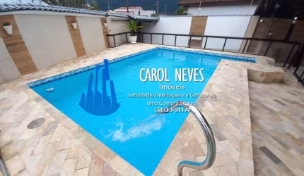 CASA 5 DORMITORIOS 4 SUITES LADO PRAIA PISCINA A VISTA FLORIDA PRAIA GRANDE