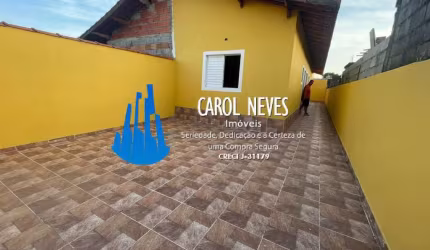 CASA NOVA 2 DORMITÓRIOS 1 SUÍTE FINANCIAMENTO BANCÁRIO JUSSARA MONGAGUÁ