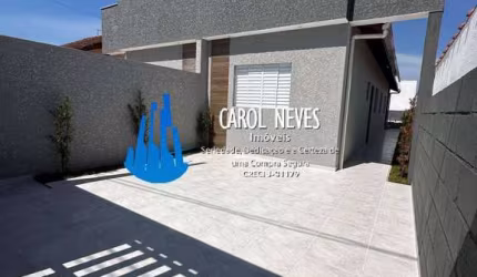 CASA NOVA 2 DORMITORIOS 1 SUITE LADO PISTA FINANCIAMENTO BANCARIO ITANHAEM