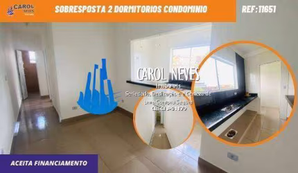 SOBRESPOSTA 2 DORMITORIOS CONDOMINIO FINANCIAMENTO SAO VICENTE
