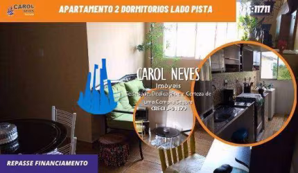 APARTAMENTO 2 DORMITORIOS LADO PISTA REPASSE FINANCIAMENTO ITANHAEM