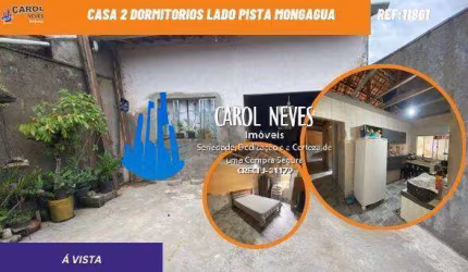 CASA 2 DORMITORIOS A VISTA LADO PISTA MONGAGUA
