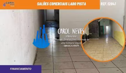 SALOES COMERCIAIS VENDA LADO PISTA FINANCIAMENTO BANCARIO ITANHAEM