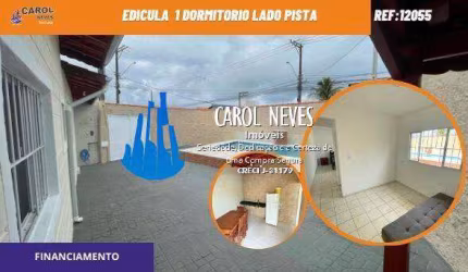 EDICULA 1 DORMITORIO PISCINA FINANCIAMENTO LADO PRAIA ITANHAEM
