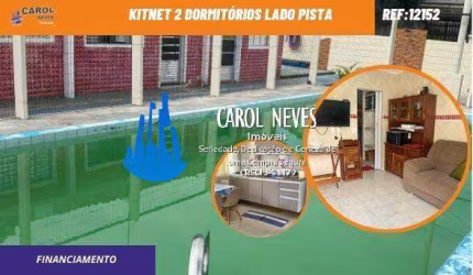 KITNET 2 DORMITORIOS PISCINA LADO PISTA FINANCIAMENTO ITANHAEM