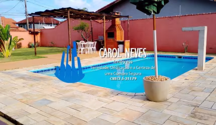 CASA 4 DORMITORIOS PISCINA LADO PRAIA A VISTA ITANHAEM