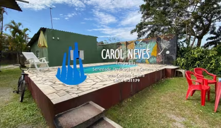 CHACARA 2000M² 2 DORMITORIOS SUITE PISCINA PARCELAMENTO DIRETO MONGAGUA