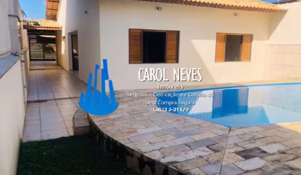 CASA 3 DORMITÓRIOS SUÍTE PISCINA LADO PRAIA FINANCIAMENTO BANCÁRIO ITANHAÉM