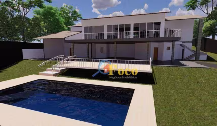 Chácara com 7 dormitórios à venda, 3000 m² por R$ 4.785.000 - Morada das Fontes - Itatiba/SP