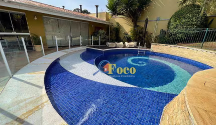 Casa com 5 dormitórios à venda, 498 m² por R$ 2.500.000,00 - Condomínio Jardim Santa Rosa - Itatiba/SP