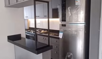 Apartamento 2 dormitórios Sacada com Churrasqueira