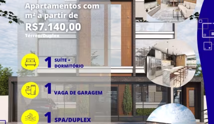Apartamento 1 Suíte + 1 Dormitório Bairro Fazenda Itajaí SC