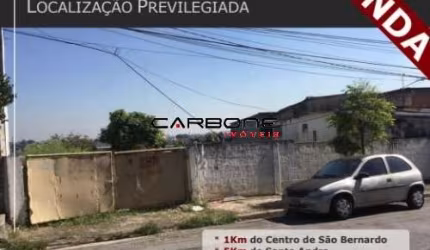 Terreno à venda na Rua Bahia, Jordanópolis, São Bernardo do Campo por R$ 1.200.000