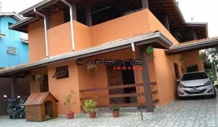 Casa em condomínio fechado com 4 quartos à venda na Rua Antônio de Lucca, Jardim do Sol, Caraguatatuba por R$ 1.020.000
